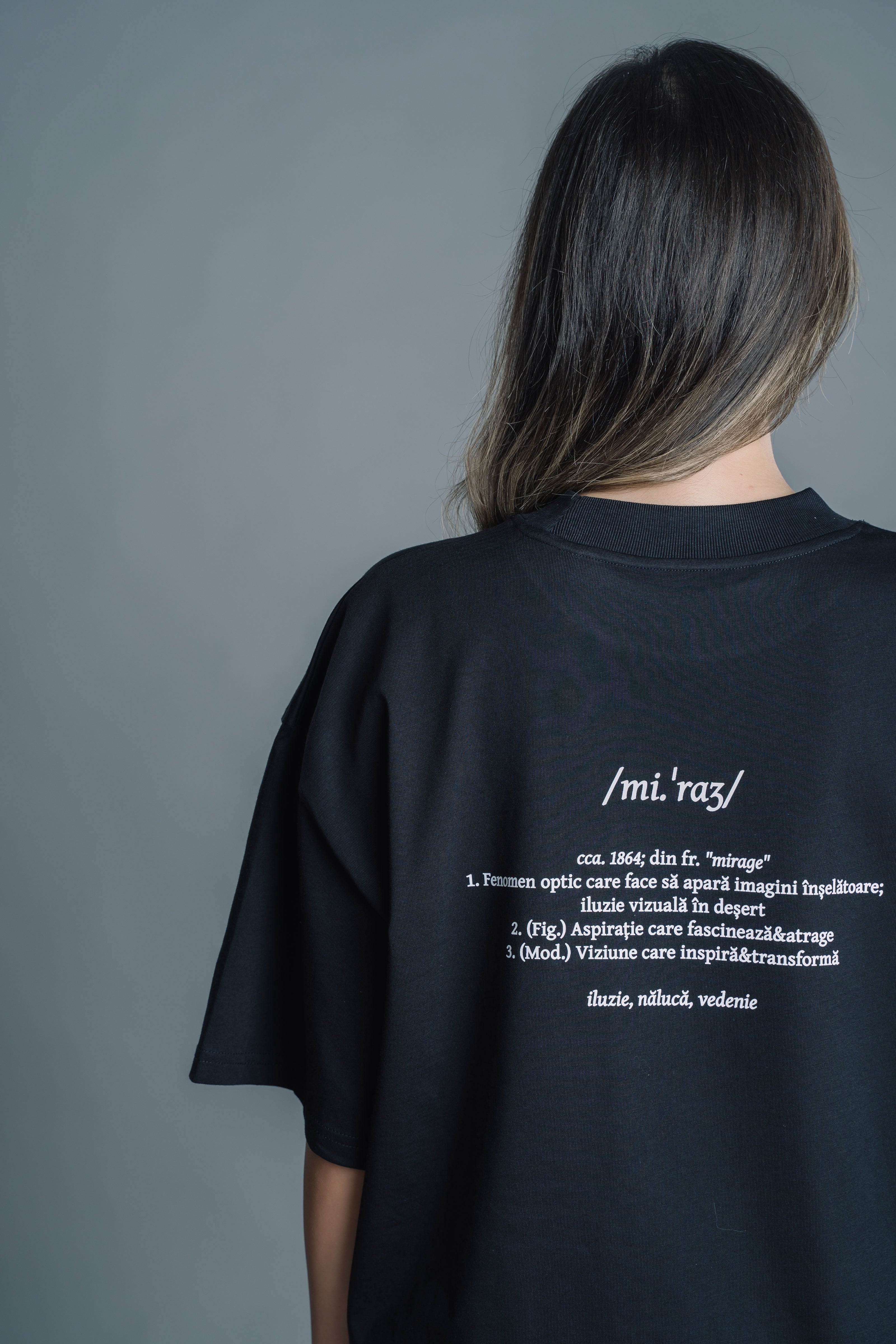 MIRAJ | Tricou OVERSIZED | WORDROBE
