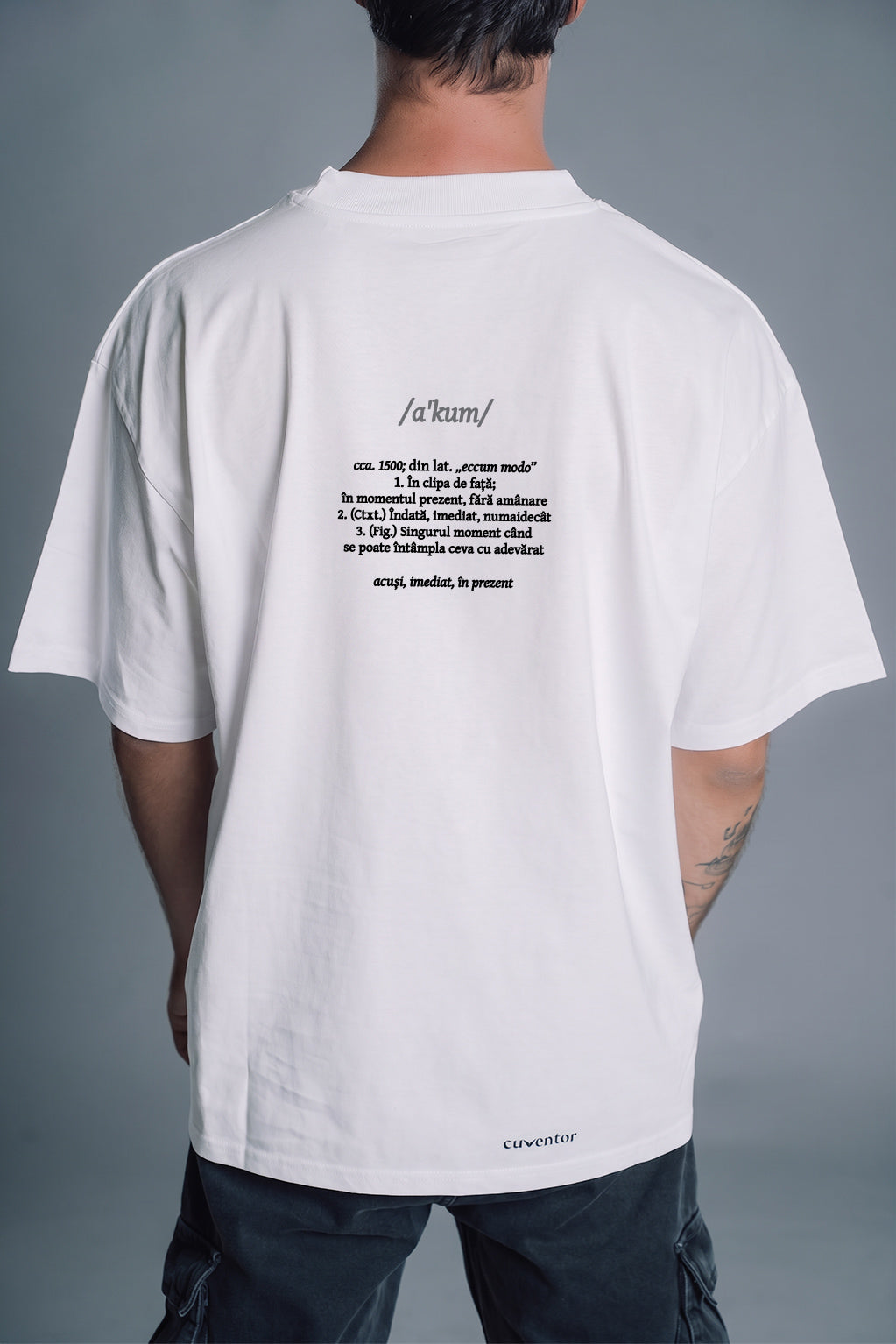 acum | Tricou OVERSIZED | WORDROBE