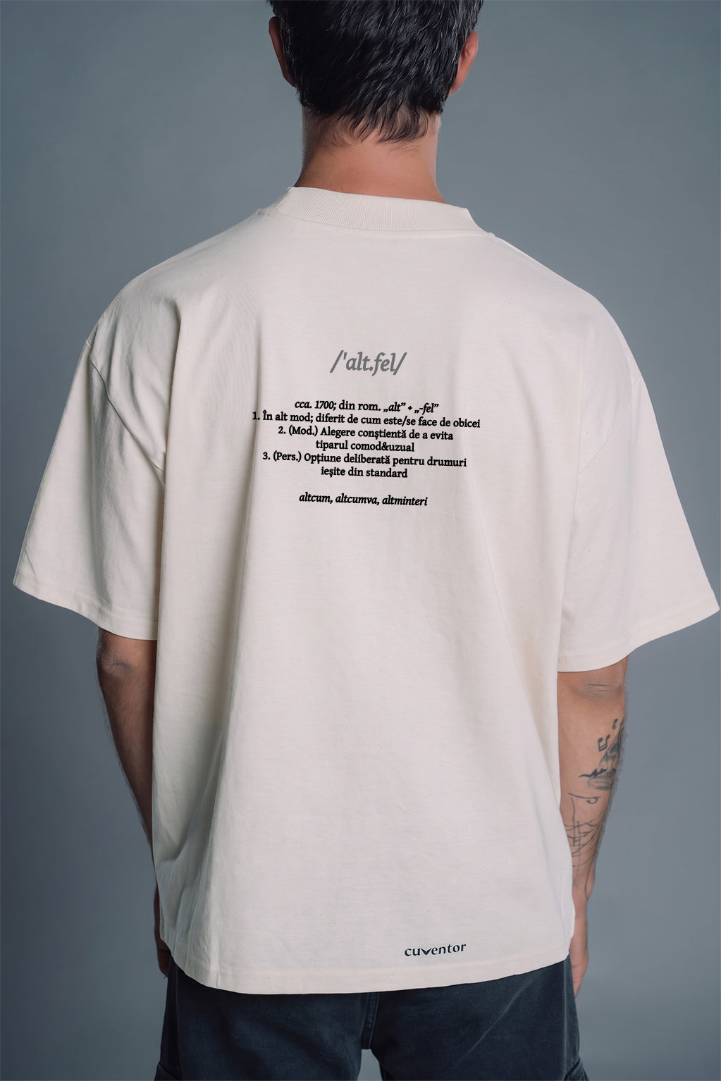 altfel | Tricou OVERSIZED | WORDROBE