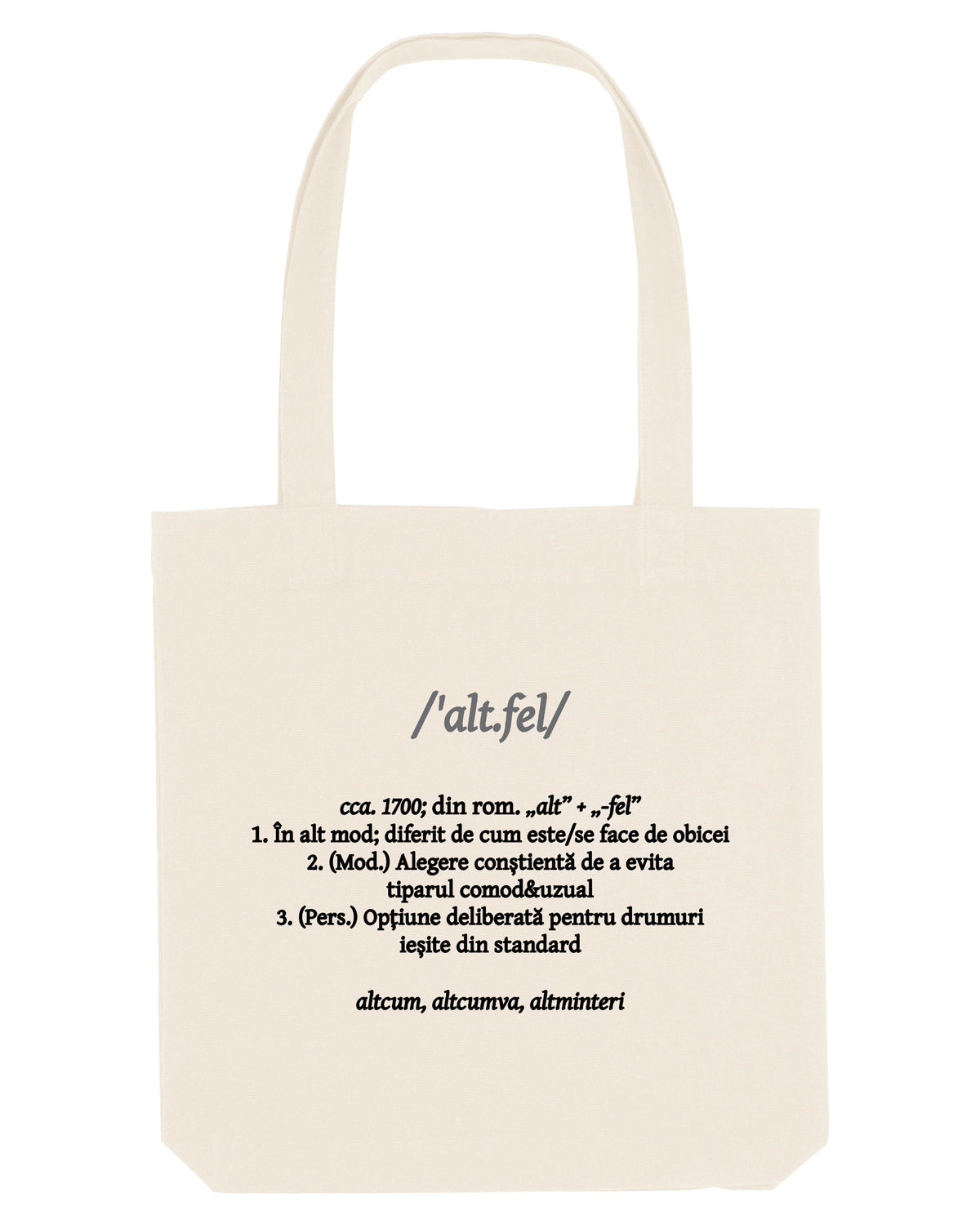 altfel | ToteBag WORDROBE