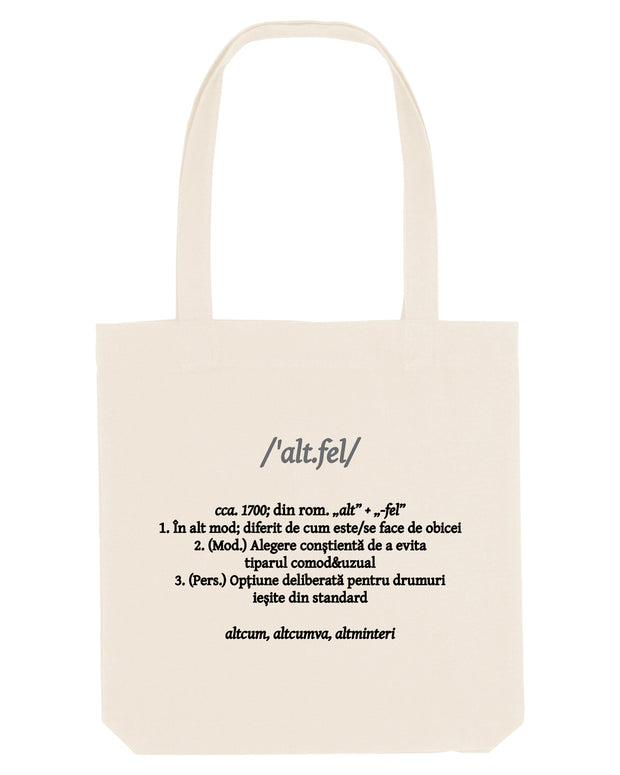 altfel | ToteBag WORDROBE
