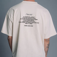 cântec | Tricou OVERSIZED | WORDROBE