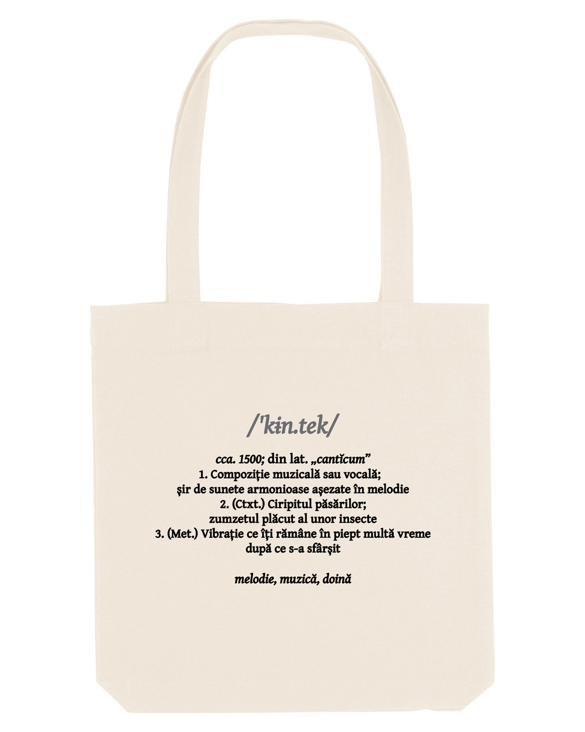 cântec | ToteBag WORDROBE