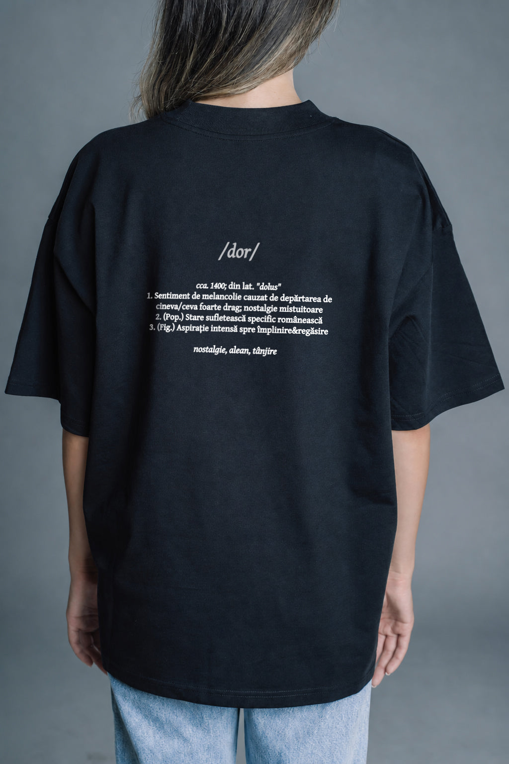 dor | Tricou OVERSIZED | WORDROBE