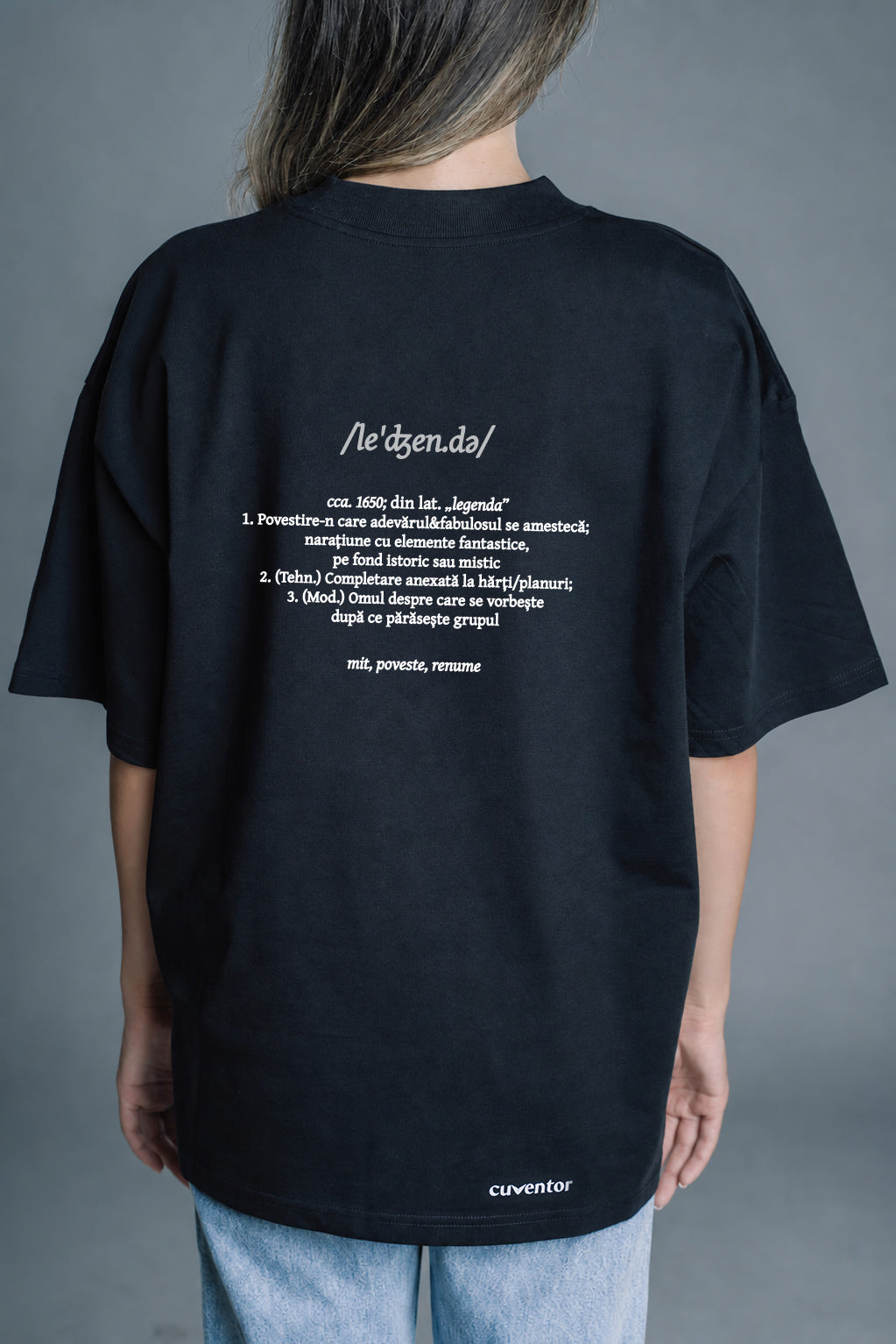 legendă | Tricou OVERSIZED | WORDROBE