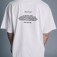 poezie | Tricou OVERSIZED | WORDROBE