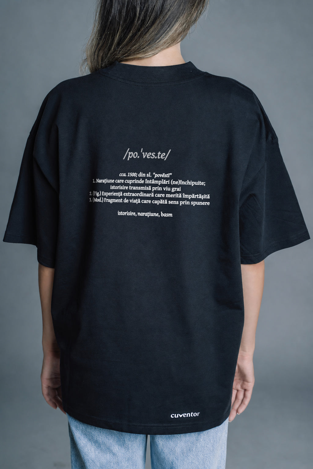 poveste | Tricou OVERSIZED | WORDROBE