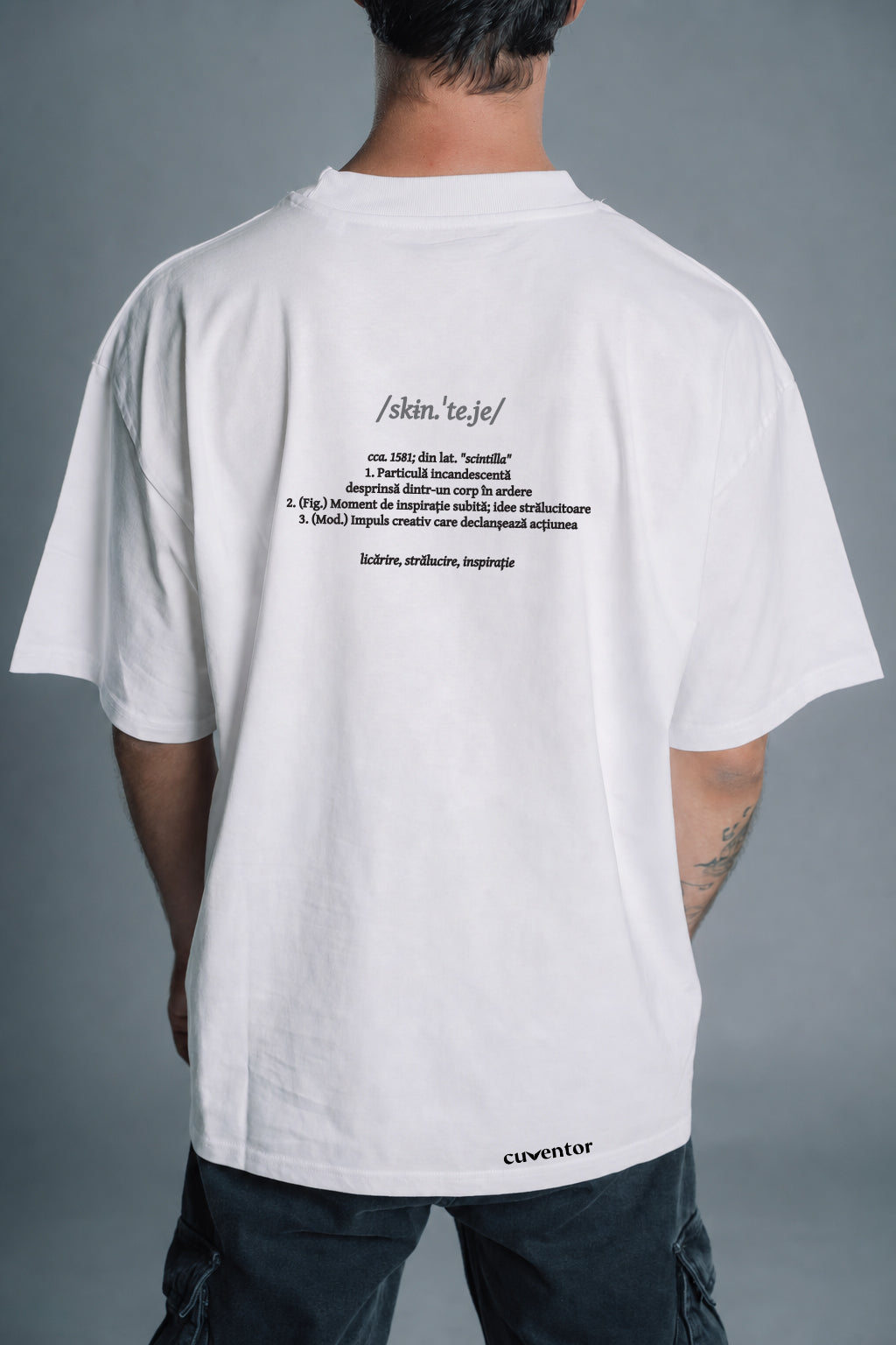 scânteie | Tricou OVERSIZED | WORDROBE