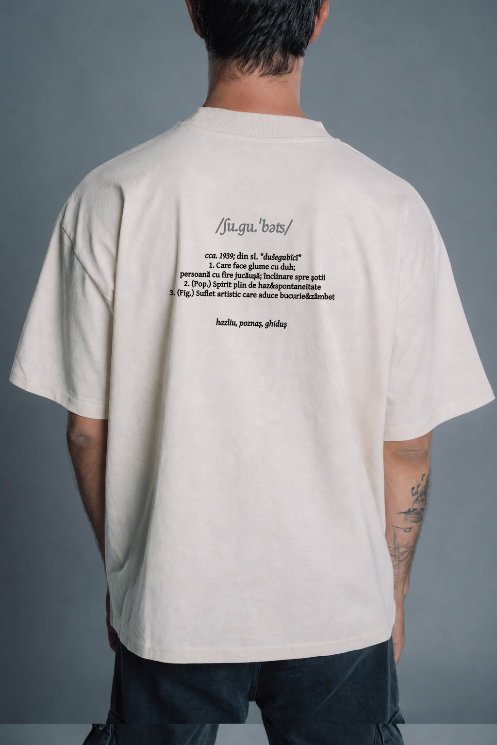 șugubăț | Tricou OVERSIZED | WORDROBE